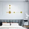 Lámpara de Pared LED para Dormitorio Principal Postmoderno Nórdico, Lámpara de Noche para Dormitorio, Lámpara Decorativa Creativa para Escaleras, Sala de Estar, Pasillo, Pared de Fondo