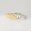Anillo de Mariposa Elegante Estilo Ins S925 Plata de Ley Nalan Diseño de Nicho Exquisito y Sencillo R03168
