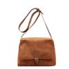 Bolso de mujer estilo universitario coreano 2024, bolso de hombro retro esmerilado de nicho, bolso cruzado de moda para todo tipo de combinaciones, bolso cuadrado pequeño de moda.