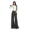 ¡Nuevo Producto!Transfronterizo Otoño 2026|Pantalones de traje acampanados de cintura baja, holgados, estilo casual americano