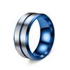 Joyería Popular para Hombre Europea y Americana Transfronteriza de Amazon, Tallas Americanas, Combinación Multicolor, Anillos y Pulseras de Acero Inoxidable que No se Desvanecen