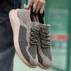 Novos Sapatos Casuais Masculinos e Femininos de Solado Grosso para Primavera, Sapatos Casuais de Tecido da Moda, Sapatos Preguiçosos, Tênis de Corrida Tendência