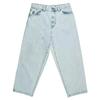 American Retro hiphop Nova Primavera Estilo Hip-hop Marca da moda Jeans Reto Solto Calças Cropped de Perna Larga Casual