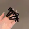 Corea del Sur Terciopelo Lazo Hueco Clip BB Moda Exquisito Pasador para Flequillo Pasador Rojo Accesorios para el Cabello Clip de Atmósfera