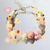 Pulsera de Cuentas Arcoíris Estrellas Lindas Infantiles de Verano 2023 Nuevo Diseño de Nicho Pulsera Regalo Novia
