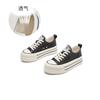 Tenis Blancos de Piel de Vacuno de Primera Capa para Mujer Primavera 2026 Nuevos Zapatos Casuales de Mujer Tenis Clásicos Zapatos de Plataforma Versátiles para Mujer