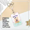 Portatarjetas Antiperdido de Dibujos Animados Lanyard para Insignia de Estudiante Portatarjetas de Campus Portatarjetas de Agua Portatarjetas de Identificación para Hombres y Mujeres Cubierta Protectora Comercio Exterior