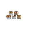 Injeção transparente creme boca larga 10g creme simples máscara esfoliante novo acrílico 15g frasco de creme