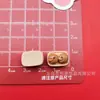 Mini Juguete de Comida Artificial Pan Café Galleta Accesorios de Resina Tocado DIY Pasador Funda de Teléfono Móvil Pegatinas para Uñas