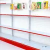 Prateleiras de Supermercado Loja de Conveniência Papelaria Farmácia Rack de Armazenamento Exibição Cantina Loja de Lanches Rack Unilateral Dupla Face Multi-Camada
