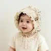 Chapéu de Bebê Primavera e Verão Estilo Fino Menina Proteção Solar Chapéu de Sol Bebê Borda de Renda Bordado Elegante Chapéu de Princesa