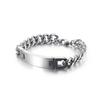 Joyería de acero de titanio para hombre europea y americana al por mayor moda simple curvada marca brazalete de acero inoxidable para hombre tendencia una generación de cabello