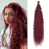 Venda Quente Transfronteiriça Europeia e Americana Fibra Não Química Crochê Trança de Cabelo Dreadlocks Peruca Deep Twist Alça de Cabelo Deep Wave
