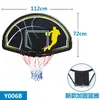 Cesta de Basquete de Parede para Uso Doméstico, Adequada para Crianças e Adultos, Altura Ajustável, Aro de Basquete de Parede Padrão para Treinamento Interno e Externo