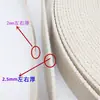 Correa de Algodón Engrosada 2 mm 2,5 mm Correa de Sujeción para Equipaje Correa para Mochila Escolar Correa de Tela Correa para Mochila Correa de Algodón Correa de Lona