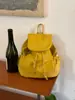 Mochila de Cordón a Cuadros Coreana Nueva de Gran Capacidad Versátil para Estudiantes y Viajes Cotidianos Mochila Ligera de Nylon de Nicho Bolsa Escolar