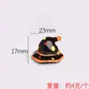 Boneca Fantasma Fofa e Fofa Xícara de Chá Acessórios DIY de Resina Acessórios para Ímã de Geladeira Brinquedo de Comida Mini Enfeites de Mesa