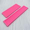 Molde de Silicona con Forma de Borde de Cortina Larga de Bambú Texturizado Molde para Hornear Pastel DIY Molde para Chocolate Fondant