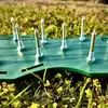 Espinhos de Jardim Transfronteiriços, Sapatos Infláveis para Afofar a Terra do Gramado, Ferramentas de Jardinagem de Epóxi Autonivelantes, Sapatos para Afofar a Terra do Jardim, Espinhos para Gramado