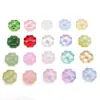 Flor de Cerezo de Cristal Trébol de Cuatro Hojas DIY Hecho a Mano Autodiseñado Accesorios de Cuentas Cuentas Pendientes Pasador Accesorios para Cordón Material