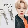 Aretes al por mayor similares a los de Park Jimin de BTS, Aretes de Moda Estilo Coreano Hip-Hop Street para Hombres y Mujeres, En Stock