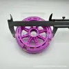 Fabricante maneja ruedas con luces, ruedas de PU, ruedas para patinete infantil de 120 mm, ruedas auxiliares para bicicleta y accesorios