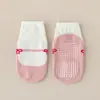 Calcetines para Niños con Agarre de Silicona, Calcetines Cortos Finos de Verano para Niñas, Calcetines Antideslizantes para el Hogar, Calcetines Tobilleros para Niños, Calcetines para Bebés que Caminan
