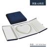 Nuevo Set de Perlas Caja con Cadena Caja para Collar de Perlas en Forma de Corazón Caja para Joyería con Botón a Presión de Doble Apertura Caja de Regalo para el Día de la Madre