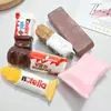 Casa de Muñecas Grande Juguete de Comida Artificial Accesorios de Galleta de Chocolate Resina Hecho a Mano DIY Pasador Hecho a Mano Joyería Juguete de Moda