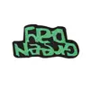 Patch Bordado Insígnia Bordada em Computador DIY Morcego Dardo Texto Paz Patch de Decoração para Roupas