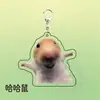 Llavero Acrílico Mini-Teatro de Memes de Gatos, Lindo y Divertido, Colgante Decorativo para Mochila, Regalo para Amigos