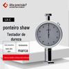 Testador de dureza de borracha e plástico microporoso de alta precisão testador de dureza de material de espuma testador de dureza Shore de palmilha LX-C