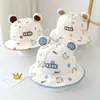 Gorro para Bebé para Primavera y Verano, Sombrero de Sol Delgado y Transpirable, Gorra Linda de Protección Solar para Niños y Niñas, Sombrero de Pescador