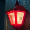 Nueva Lámpara de Pared Fuzi de Nudo Chino con Cable de Tungsteno Solar Inducción Corporal Humana Decorativa Exterior para Patio Hogareña Impermeable