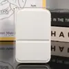 Espejo de maquillaje plegable multifuncional, espejo de retoque mini portátil para dormitorio, oficina y uso doméstico, espejo de tocador de escritorio