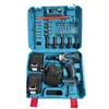 Chave de Impacto Recarregável a Bateria de Lítio para Trabalho em Andaimes, Marcenaria, Reparo Automotivo, Chave Elétrica Sem Escovas com Soquete e Pistola de Ar