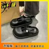 Moda Novedad Primavera/Verano 2026 Nicho Simple Versátil Ropa para el Hogar Ropa para Exteriores Sandalias Zapatillas Cerradas Suaves Antideslizantes para Mujer