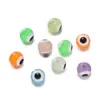 Contas de Olho Luminous de Acrílico de 6mm Olho do Diabo Contas Redondas Luminous Contas Soltas Material para Miçangas Artesanais DIY Acessórios
