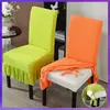 Wg6Q2024 Nueva Funda Elástica para Silla con Respaldo Integrado Funda Universal para Taburete de Cuatro Estaciones Juego de Cojines para Asiento de Mesa de Comedor