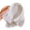 Combo de Diadema de Encaje y Pañuelo para la Cabeza Nuevo 2026 para Mujer, Estilo Pastoral, Pañuelo Blanco para la Cabeza, Pañuelo Triangular, Diadema para el Cabello de Playa, Accesorio para el Cabello