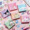 SL-33 Sanrio Lindo Kulomi Dibujos Animados Mano Cuenta Pegatina Yugui Perro Caja Pegatina 60/100 Cajas
