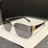 Óculos de Sol Curvos Sem Aro 2026 de Zhang Yuanying para Mulheres, Moda Y2K de Luxo Leve, Óculos de Sol de Alta Qualidade Cor de Chá