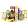 Tarro de Papel para Té Té Negro Té Aromático Té Verde Tarro Sellado Café Matcha en Polvo Tarro Vacío Portátil Caja de Regalo Caja de Embalaje Cilindro