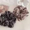 Diadema de Scrunchie Versátil de Gama Alta Estampado Paisley Suave para Cola de Caballo Baja Perezosa o Moño Accesorio para el Cabello