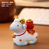 Regalo de Año Nuevo Año de la Oveja Linda Figura de Oveja Pequeña Mascota para Coche Decoración de Escritorio Pequeño Regalo para Reunión Anual