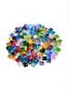 Lagos de Peixe de Vidro Mosaico 1200 Colorido Cristal Feito à Mão DIY Crianças Bar Lago dos Desejos Varanda