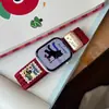 Correa de Reloj Magnética Tejida de Punto para Coche Gato Negro Adecuada para Apple Watch Iwatch11 Generación 10/987Ultra/Se