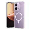 Funda Protectora Bayer Antiamarilleo Adecuada para Funda de Teléfono Redmi 17 Transparente Redmi 15A Funda Magnética Tpu+Pc
