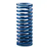 Mola de Molde Doméstica 65Mn Azul Tl Retangular Hardware de Alta Resistência Mola de Compressão de Fio Plano Mola de Compressão para Ferramenta Abrasiva