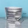 Bolsa Isotérmica Gruesa de Papel de Aluminio para Alimentos Frescos con Bolsa de Hielo para Empaque para Llevar de Barbacoa, Bolsa de Aislamiento Térmico, Lista para Enviar Inmediatamente